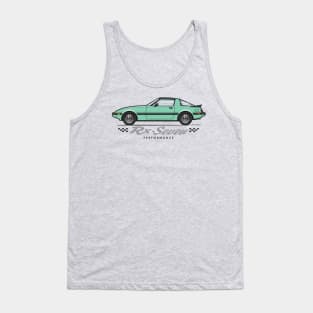 RX7 Green Tank Top